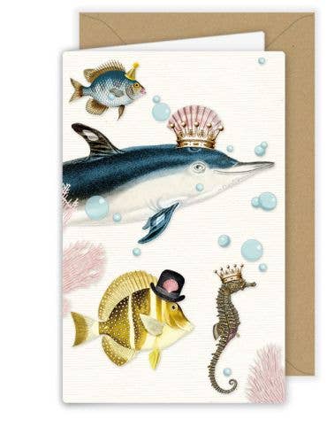 Sealife Greeting Card