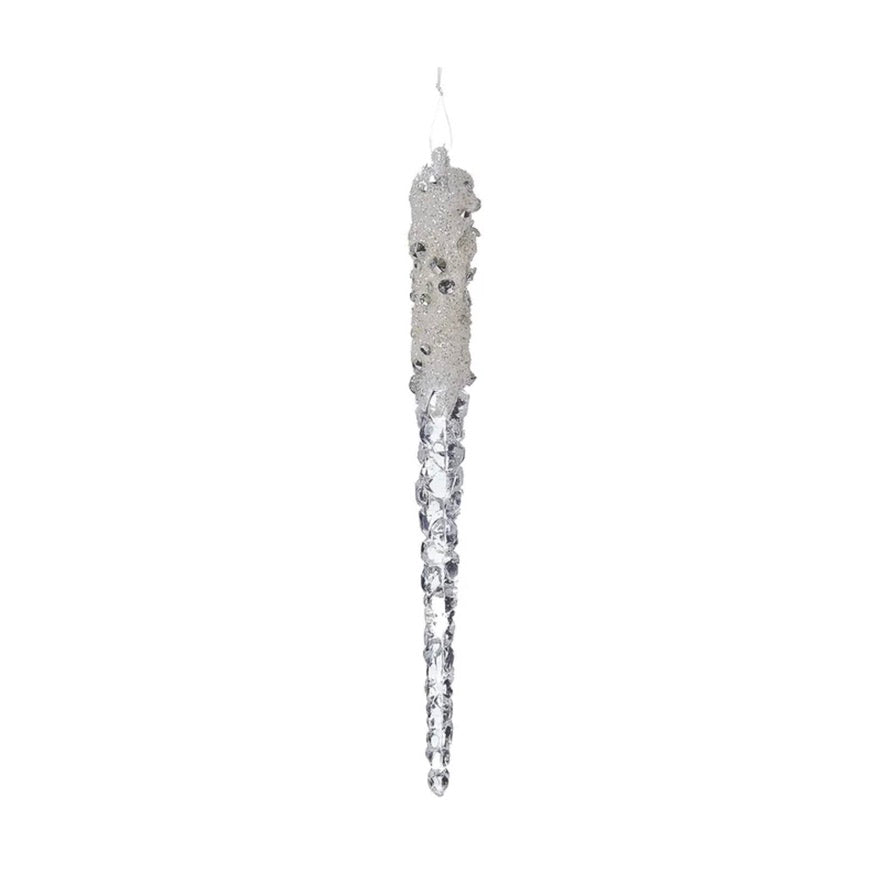 Kurt Adler Glittered Icicle Ornament | Putti Christmas Canada