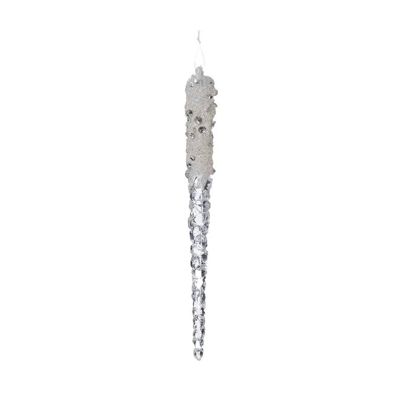 Kurt Adler Glittered Icicle Ornament | Putti Christmas Canada