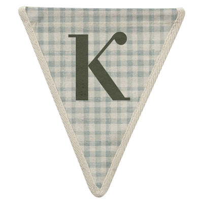 Meri Meri Alphabet Bunting - Letter K, MM-Meri Meri UK, Putti Fine Furnishings