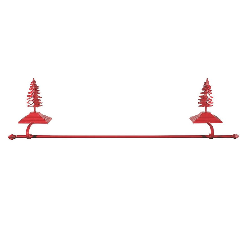 Double Christmas Tree Stocking Holder with Rod Red | Putti Christmas Canada