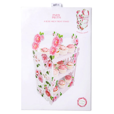 A Very English Rose Arch Treat Stand