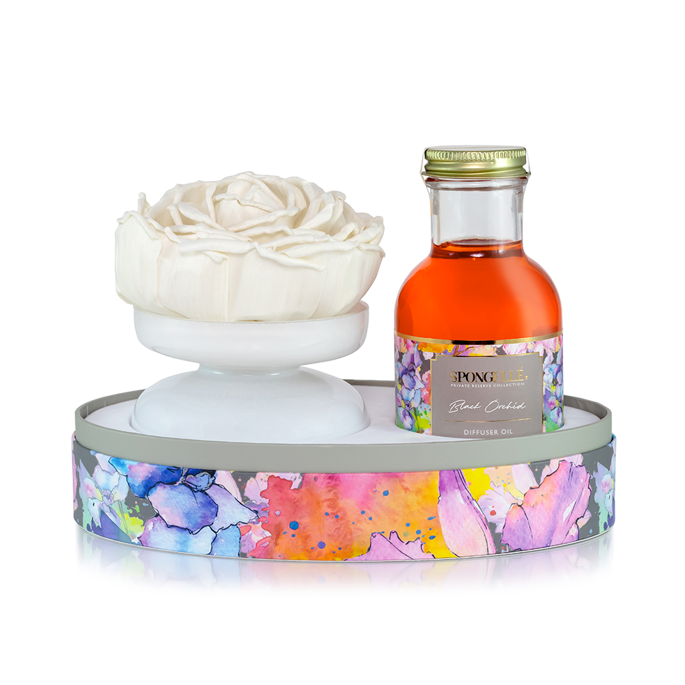 Spongellé - Black Orchid Diffuser | Putti Fine Furnishings Canada