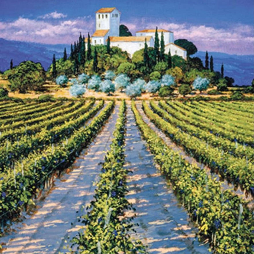 The Robertson Collection Orchard and Villa Greeting Card | Putti