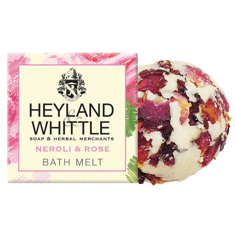 Heyland Whittle Neroli Rose Bath Melt | Putti Fine Furnishings