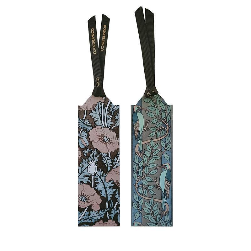 Bookmarks with green ribbon