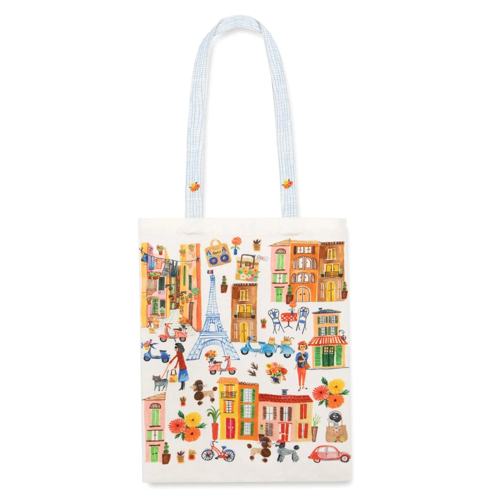 Bon Artis Tote Bag - Painted Dog | Putti Fine Furnishings