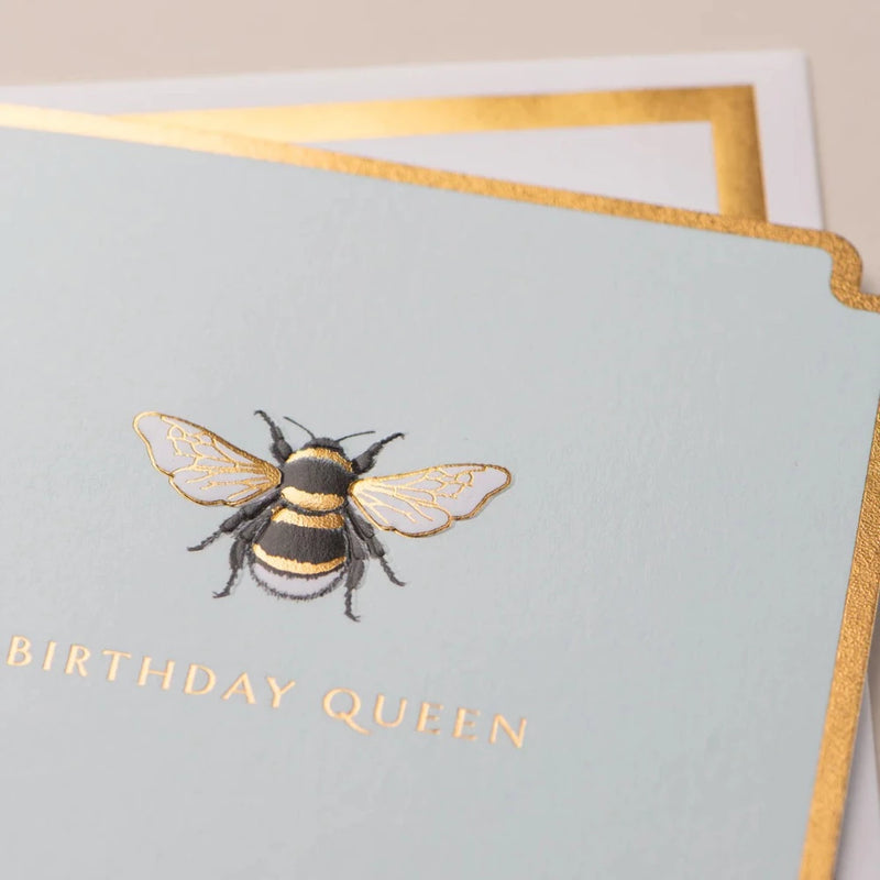 "Birthday Queen" Bee Greeting Card | Putti Celebrations