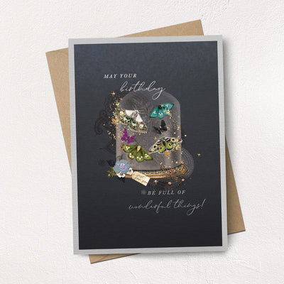 "May Your Birthday be Full of Wonderful Things" Greeting Card | Putti Celebrations