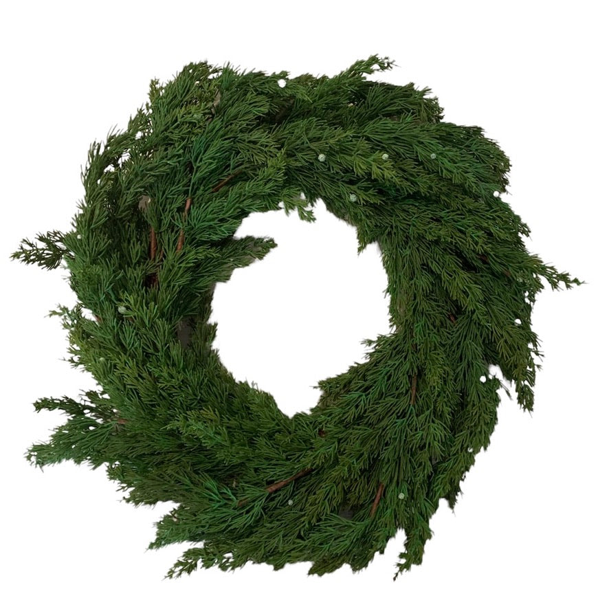 Soft Touch Cedar Wreath | Putti Christmas Canada 