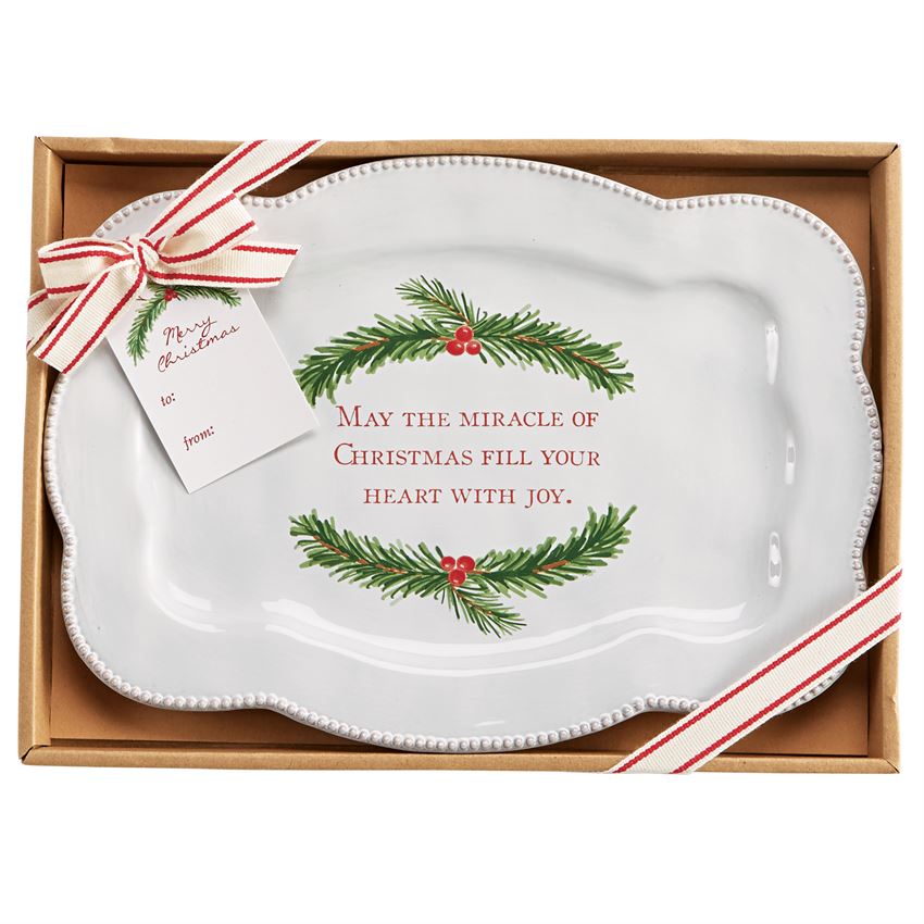 Christmas Wish Small Platter