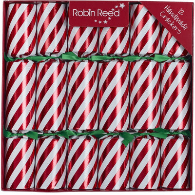 Robin Reed Candy Stripe Christmas Crackers | Putti Christmas Celebrations Canada