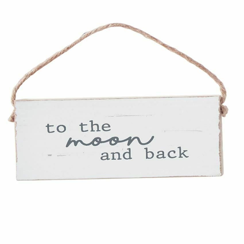 Nursery Decoration Distressed Wood Door Hangers