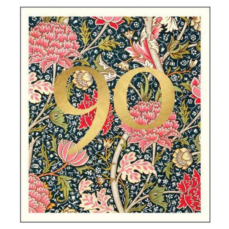 90 William Morris Print Greeting Card