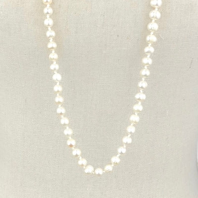 Ivory Fresh Water Pearl Long Necklace | Putti Fine Fashions Canada