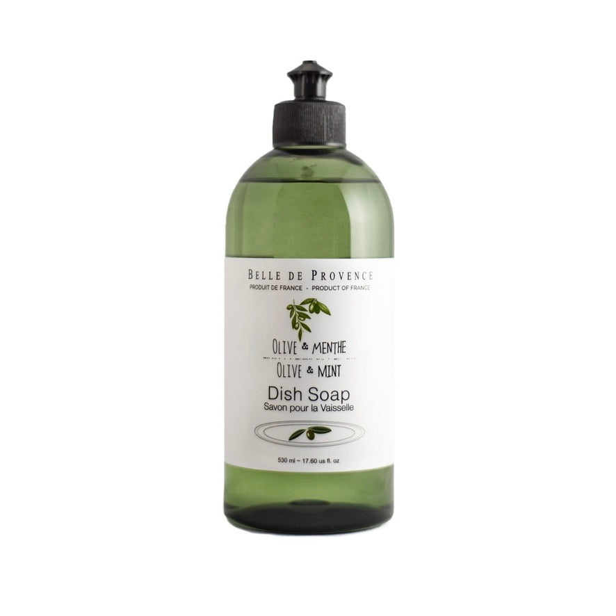 Belle de Provence Dish Soap - Olive Mint