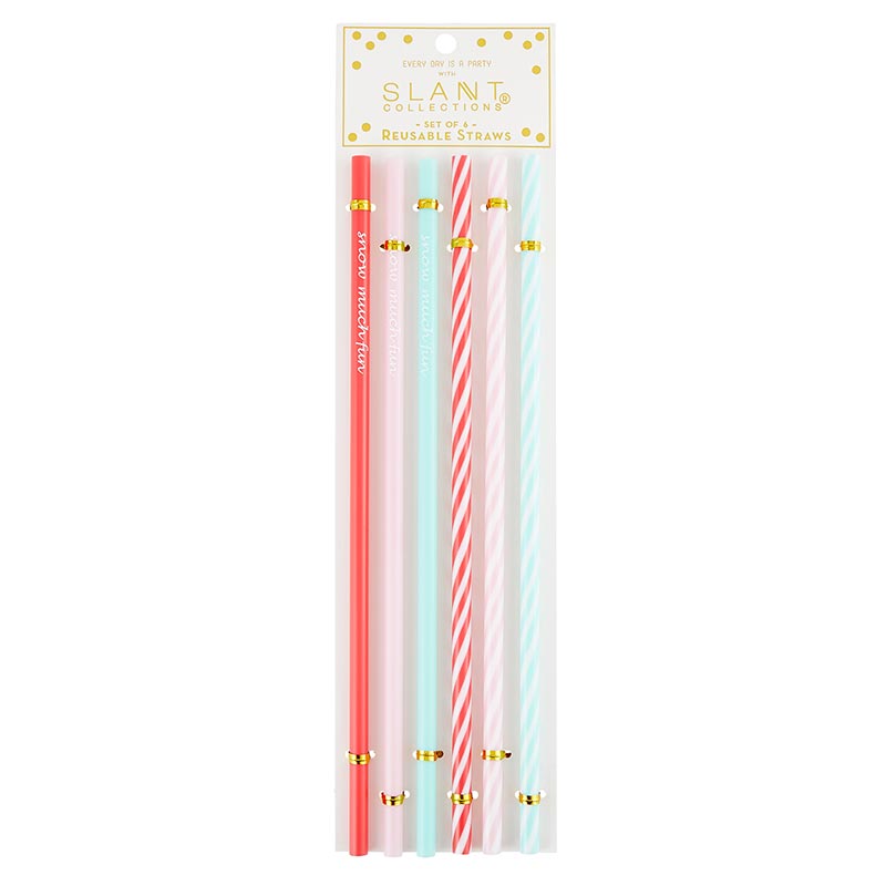 Reusable Straws - Snow Much Fun