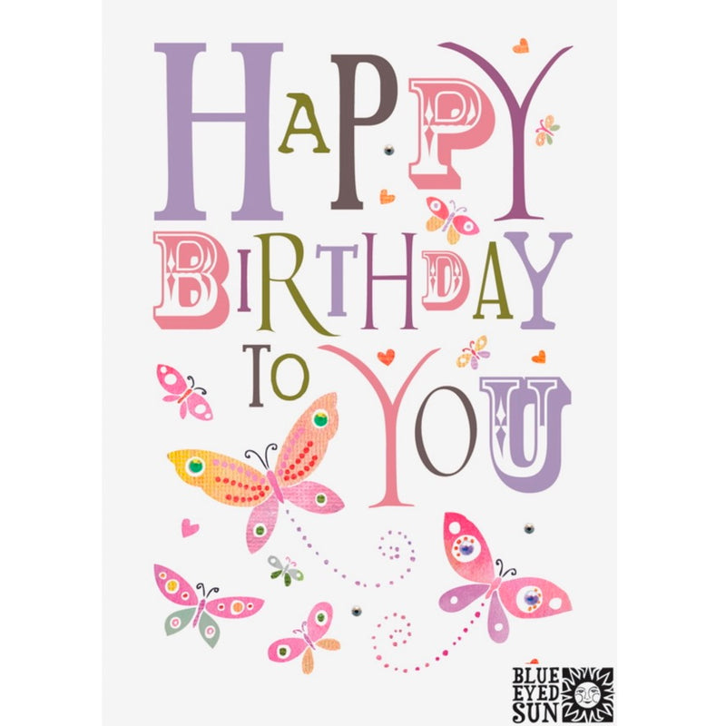 "Happy Birthday to You" Greeting Card | Putti Fine Furnishings