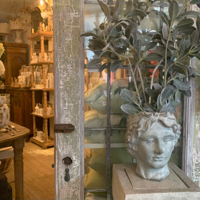 Man Head Planter - Large | Putti Fine Furnishings Canada