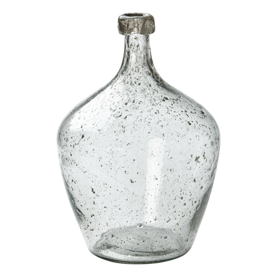 Brooklyn Pebbled Glass Vase - Large | Putti Fine Furnishings 