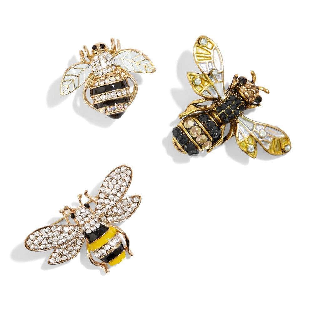 Two's Company Bee-utiful Jewelled Bee Pin | Putti Fine Fashions