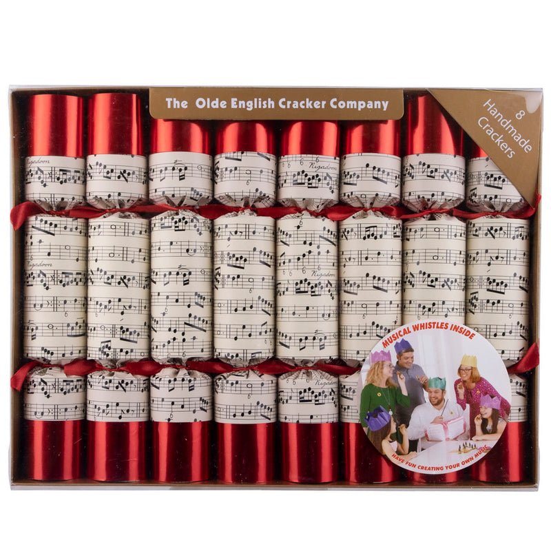 Musical Christmas with Musical Notes Crackers