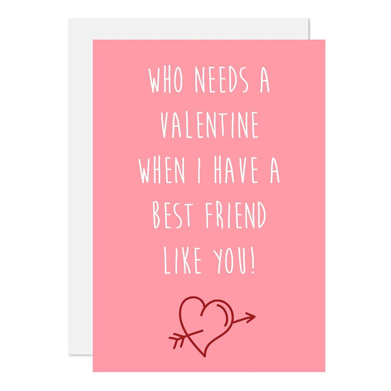 Best Friend Valentine Greeting Card | Putti Greeting Cards