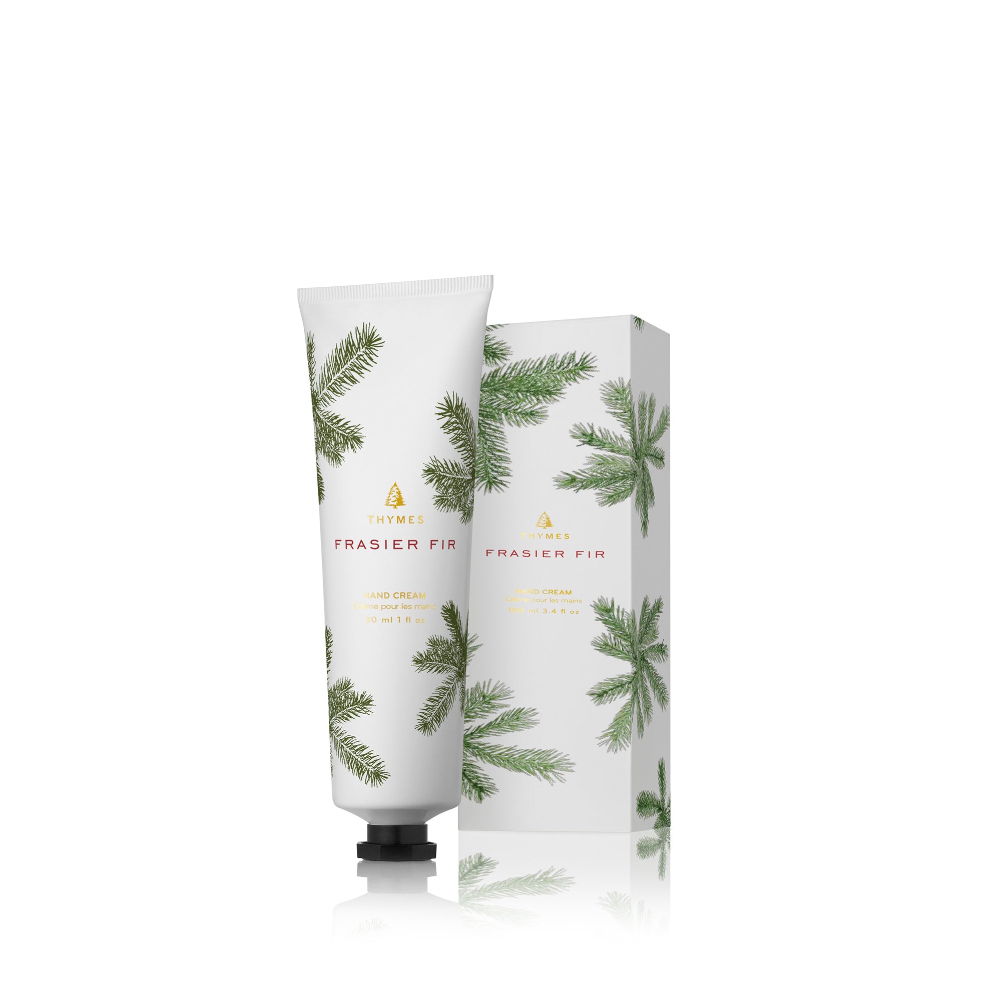 Thymes Frasier Fir Hand Cream - Putti Fine Furnishings Canada