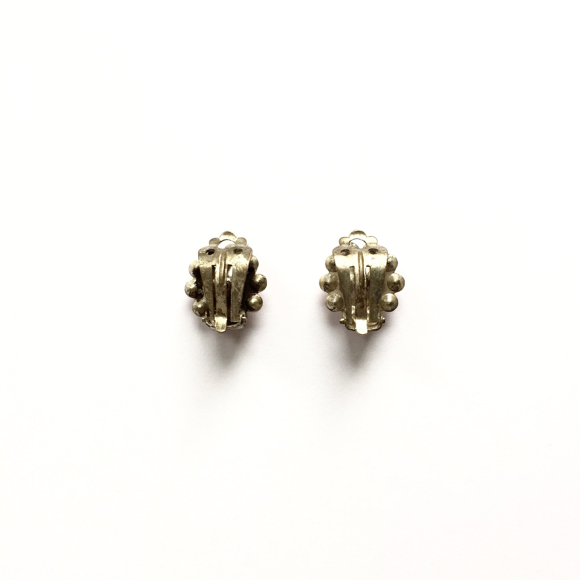 Vintage Pink Crystal Earrings, Vintage, Putti Fine Furnishings