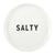 "Salty" Round Ceramic Apetizer Dish