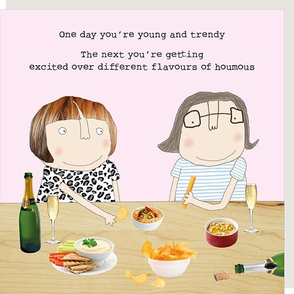Rosie Made a Thing Greeting Card - Houmous