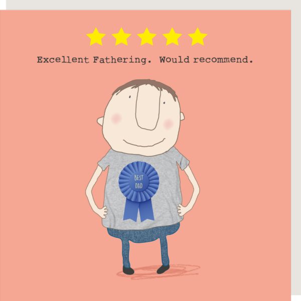 Rosie Made a Thing Greeting Card - Five Star Dad  | Putti Fine Furnishings 