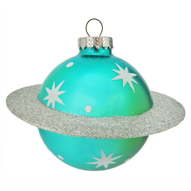 Kurt Adler Saturn Glass Ball Ornament