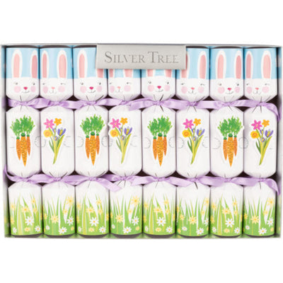 Gisela Graham Blue Floral Bunnies Easter Crackers | Putti Easter Canada
