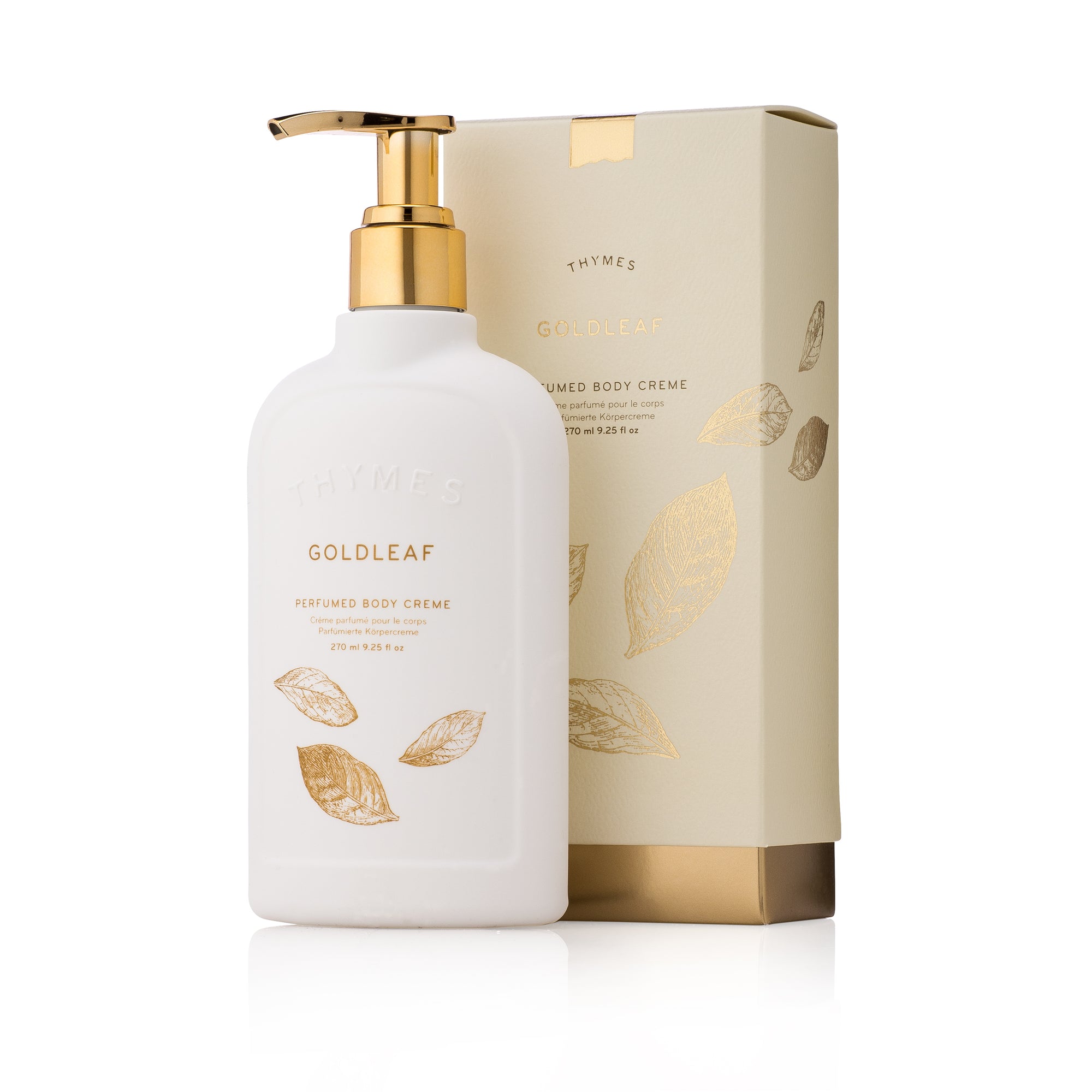 Thymes Goldleaf Body Creme - Putti Fine Furnishings Toronto Canada