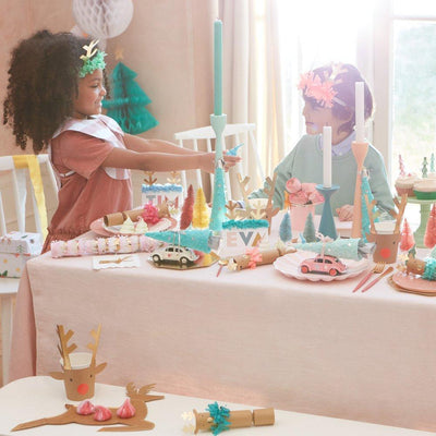 Meri Meri Pastel Fringe Crackers | Putti Christmas Celebrations