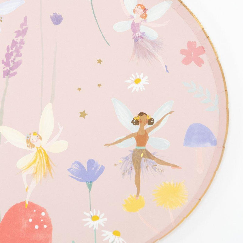 Meri Meri Magical Fairy Paper Plates - Large  | Le Petite Putti