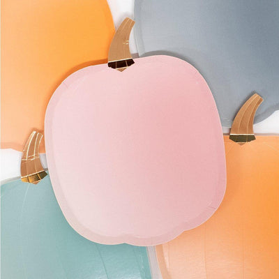 Meri Meri Pastel Pumpkin Plates | Putti Fall Celebrations