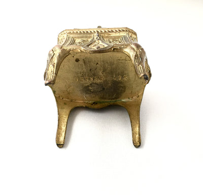 Antique French Gilt Trinket Box, Antique French, Putti Fine Furnishings