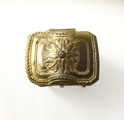Antique French Gilt Trinket Box, Antique French, Putti Fine Furnishings