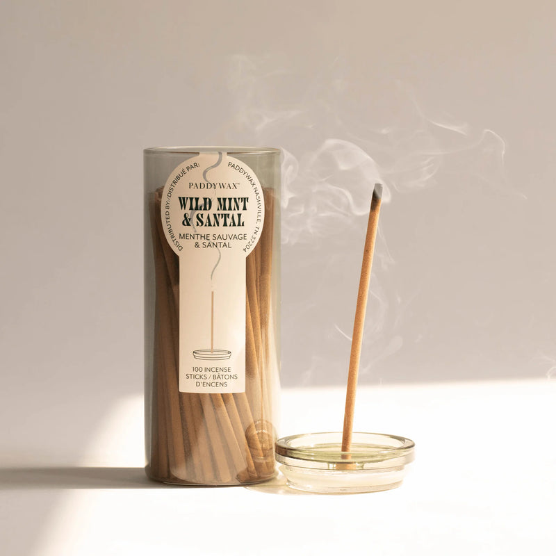 Paddywax Incense Sticks - Wild Mint & Santal