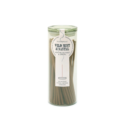 Paddywax Incense Sticks - Wild Mint & Santal