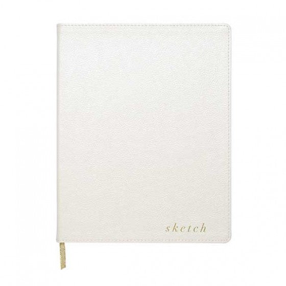 White "Sketch" Book, CRG-CR Gibson, Putti Fine Furnishings