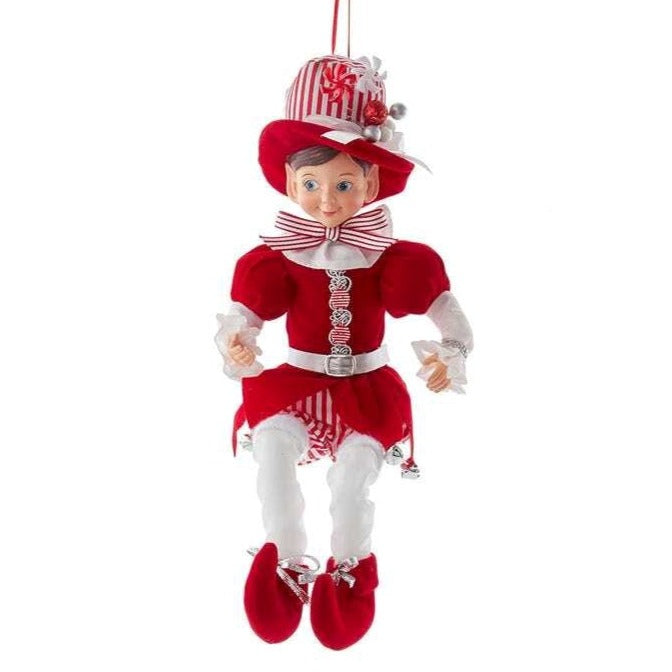 Kurt Adler Kringles Peppermint Elf | Putti Christmas Canada 