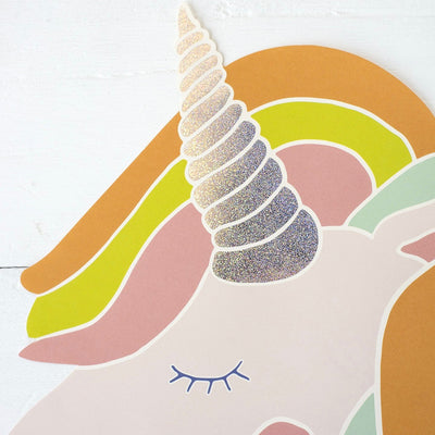 Hester & Cook Die-Cut Unicorn Placemat, HC-Hester & Cook, Putti Fine Furnishings
