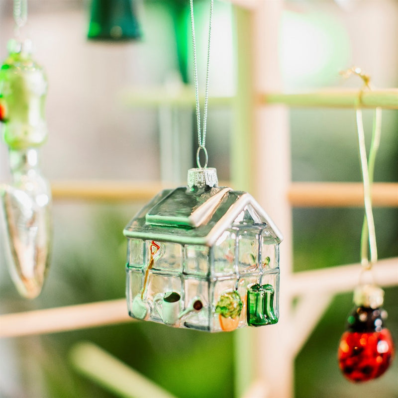 Small Greenhouse Glass Ornament