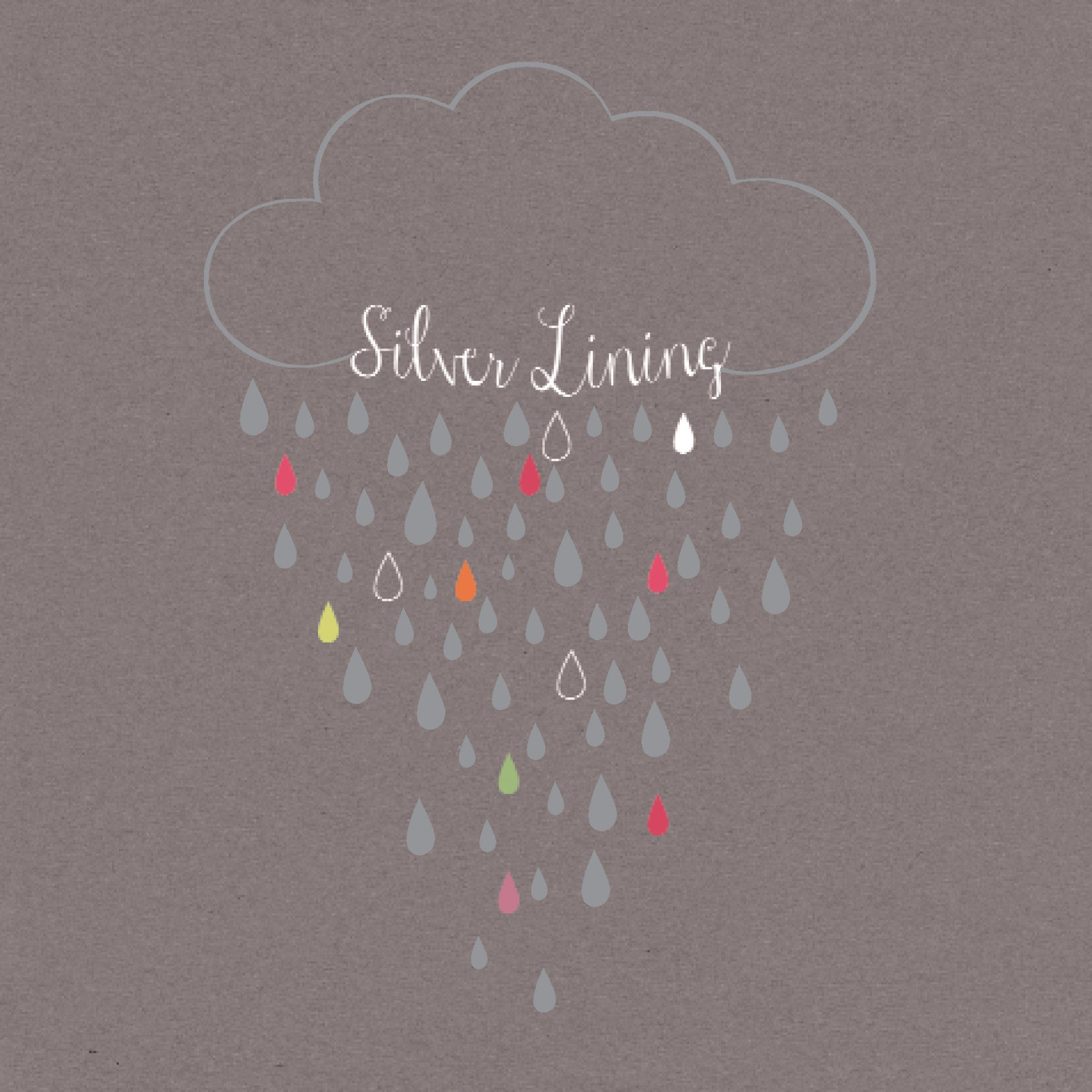 "Silver Lining" Greeting Card, ID-Incognito Distribution, Putti Fine Furnishings
