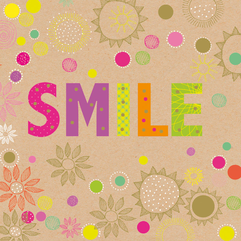 "Smile" Greeting Card, ID-Incognito Distribution, Putti Fine Furnishings