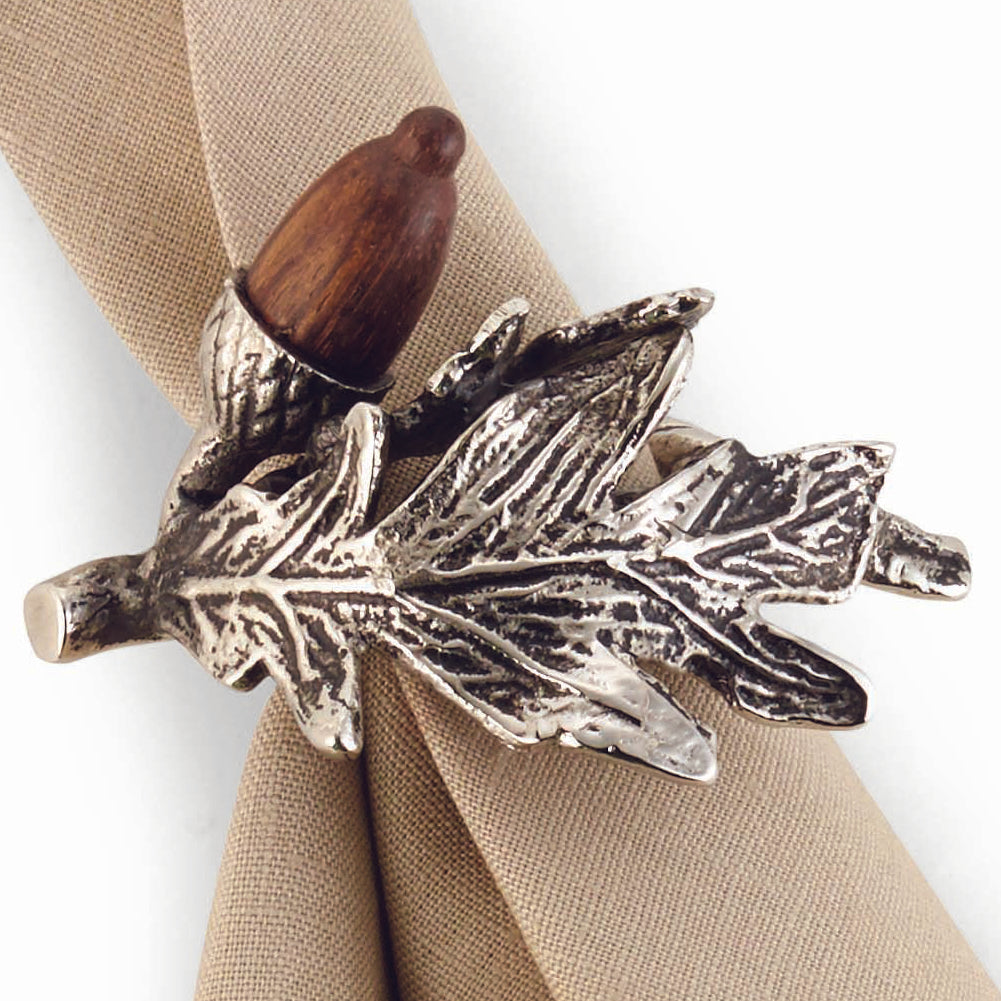 Acorn Napkin Rings, MP-Mud Pie, Putti Fine Furnishings