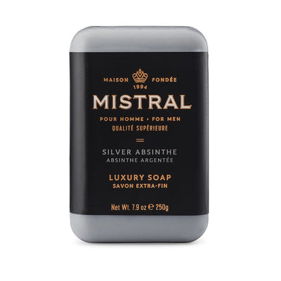 Mistral Men's Soap Silver Absinthe
